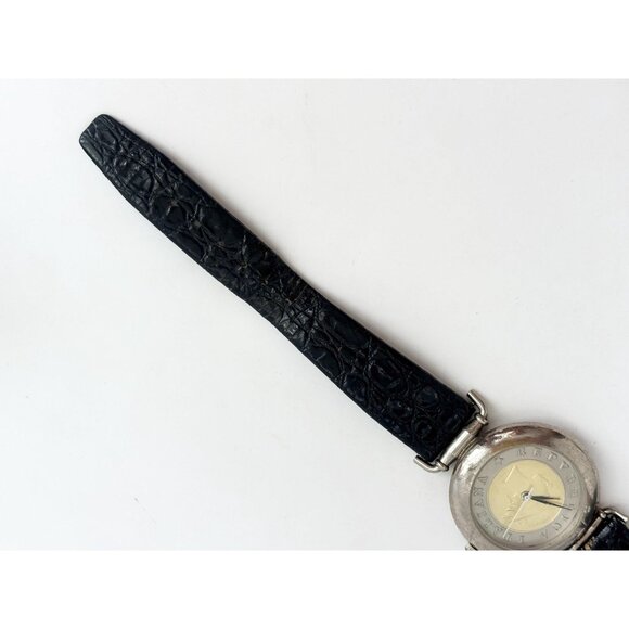 Republica Italiana Gold Coin Becora Vintage Women's Wristwatch - 25mm - WORKS! - Picture 3 of 12